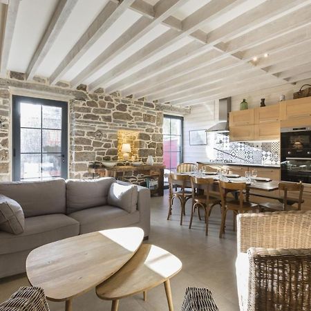 فيلا Saint Malo, Le Pont, Maison Plage A 100M المظهر الخارجي الصورة